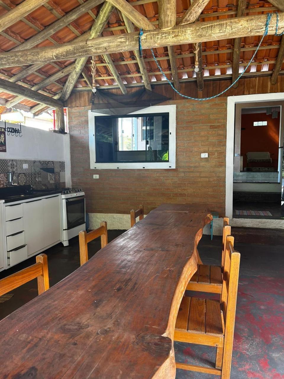 Cantinho Na Roca Com Piscina Santo Antonio do Pinhal Bagian luar foto